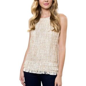 🖤JULIE BROWN STARR TWEED BLOUSE🖤